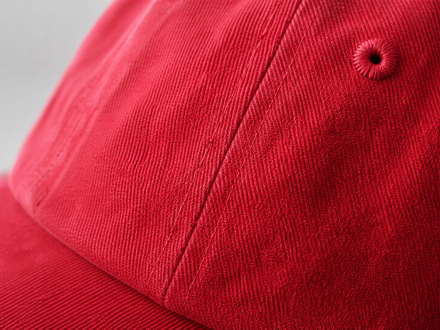 Gentle Beast Label Cotton Cap - Red