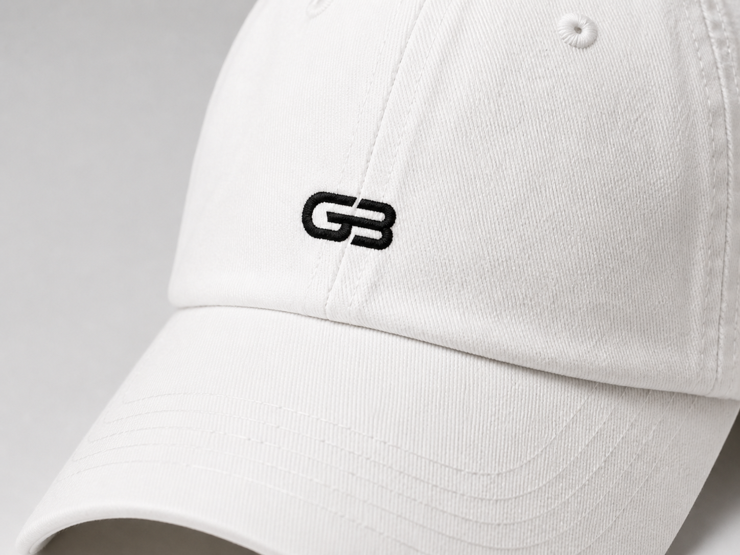 Gentle Beast Monogram Cap - White