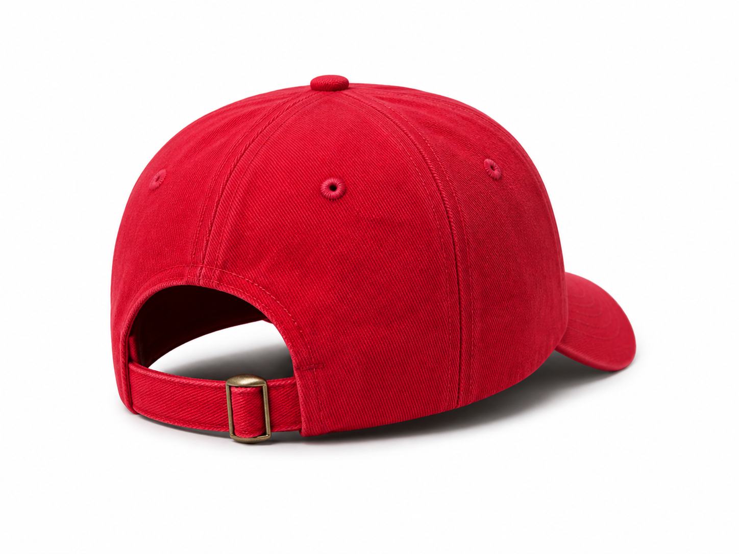 Gentle Beast Label Cotton Cap - Red