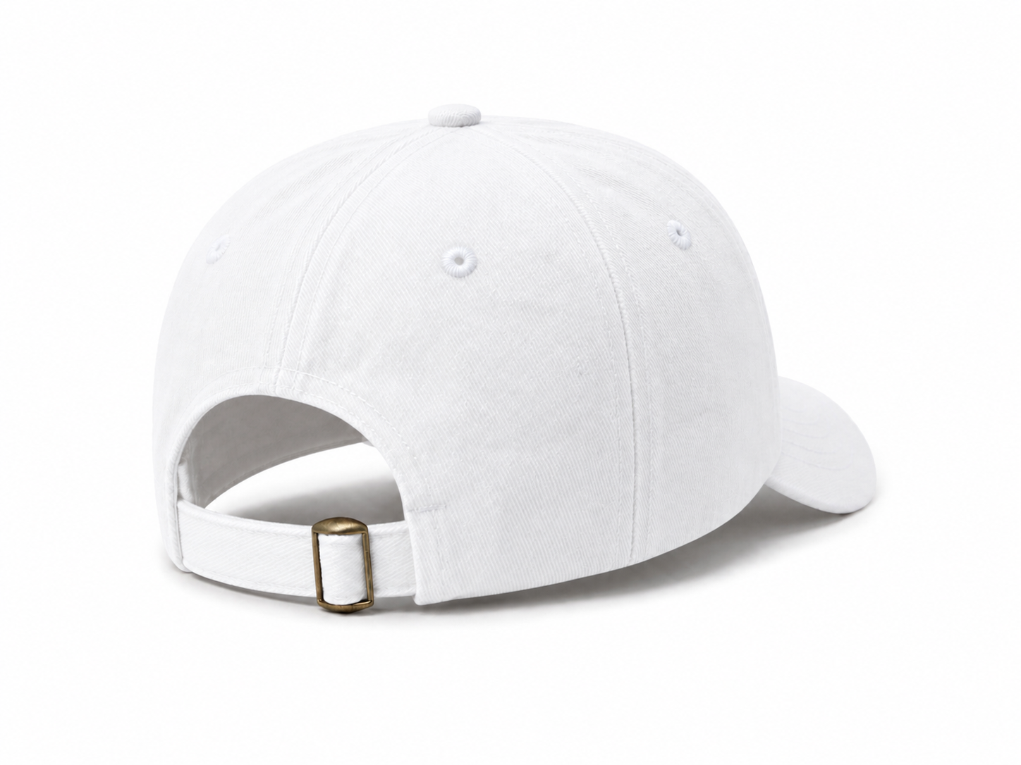Gentle Beast Label Cotton Cap - White