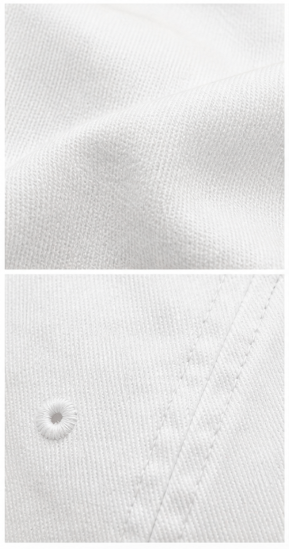 Gentle Beast Label Cotton Cap - White